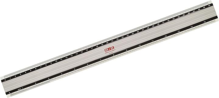 Actual product image M+r Metal Ruler (400 mm)
