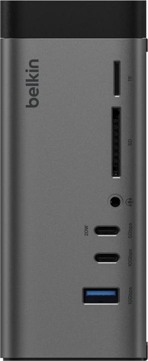 Produktbild Belkin CONNECT USB-C 11-in-1 Pro GaN Dock 150W 2xHDMI INC020kqSY (USB-C, 11 Ports)