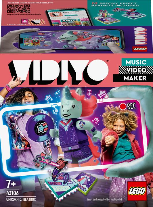 Produktbild LEGO Unicorn DJ BeatBox (43106, LEGO Vidiyo)