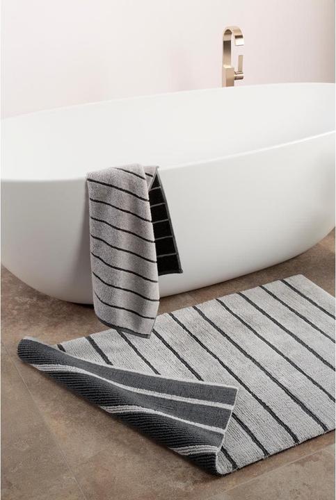 Image du produit Cawö Tapis de bain Balance Doubleface 60 x 100 cm, anthracite (60 x 100 cm)