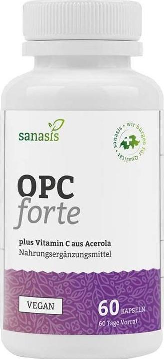 Actual product image Sanasis OPC Forte (60 Caps) (60 Piece, Capsules, 9 g)