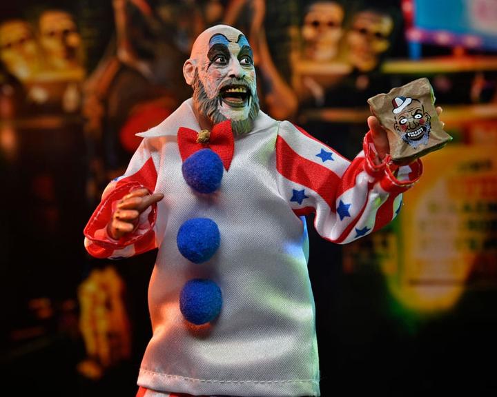 Produktbild Neca La Maison des mille morts figurine Clothed Captain Spaulding 20 cm