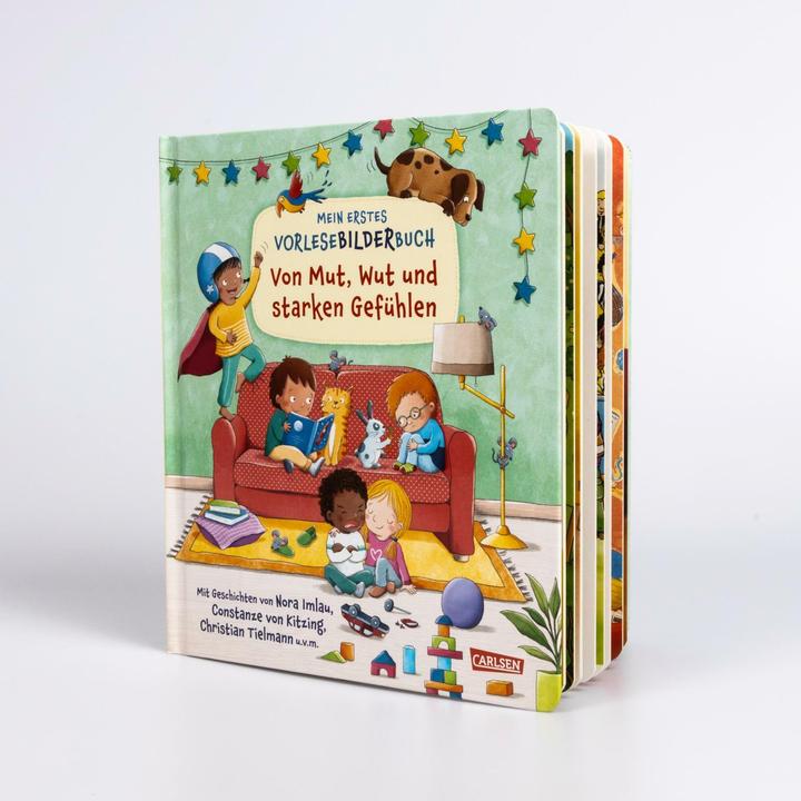 Actual product image Mein erstes Vorlese-Bilder-Buch: Von Mut, Wut und starken Gefühlen (German)