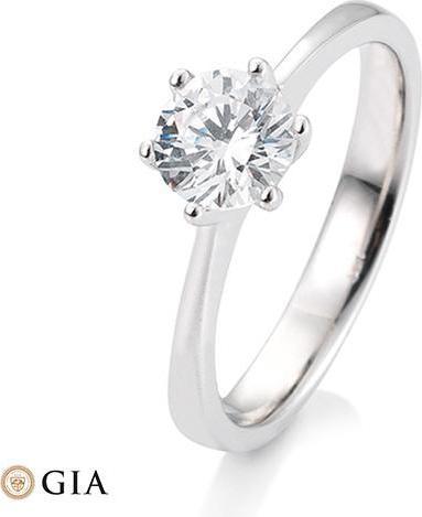 Immagine prodotto Breuning 6 griffe incastonate da 0,80-1,50 ct. (55, Oro 750/18 K)