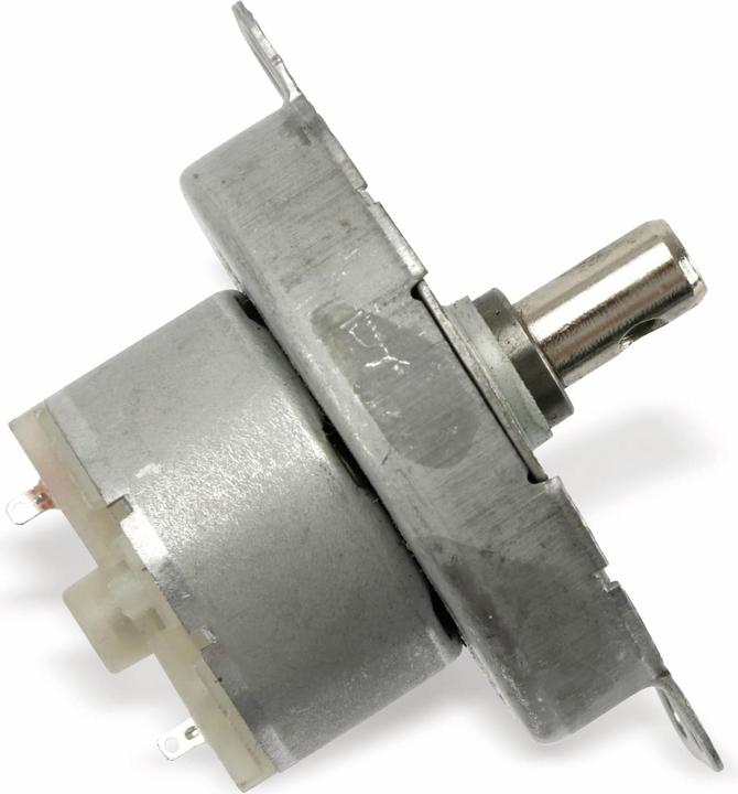 Produktbild Eneroid Getriebemotor TDY-12, 12V-, 2,5U/min, Ø 50mm, Welle 7x12mm