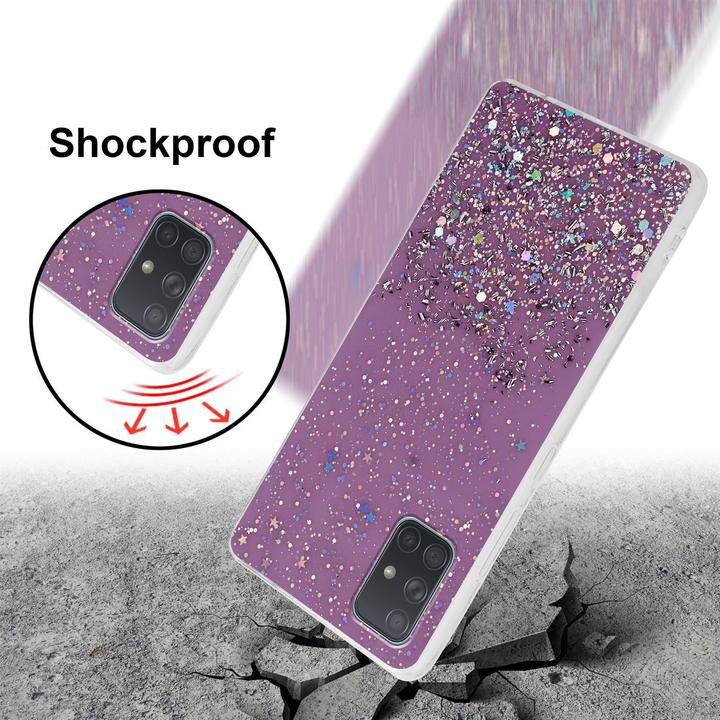 Immagine prodotto Cadorabo Copertura in TPU scintillante (Samsung Galaxy A71 5G)