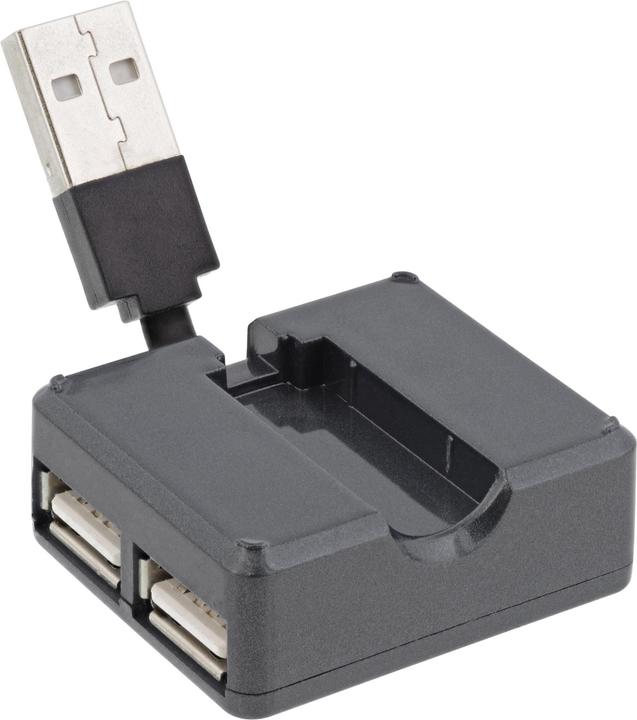Actual product image InLine USB 2.0 4-Port Hub (USB-A, 4 Ports)