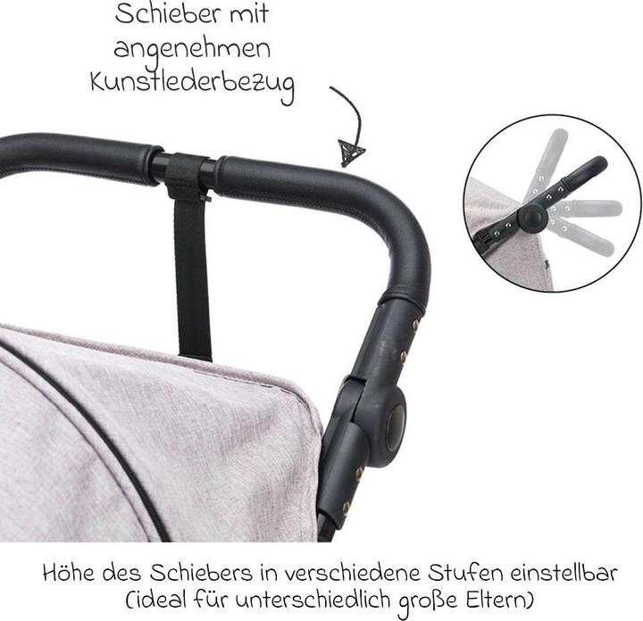 Immagine prodotto Fillikid Passeggini e carrozzine Passeggini e carrozzine Fill Allrounder fino a 22 kg di capacità di carico