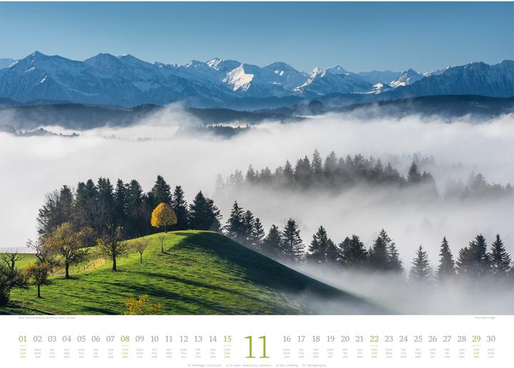 Immagine prodotto Morgenlicht Kalender 2026 (54 x 42 cm, Inglese, Francese, Tedesco)
