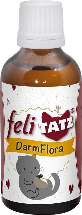 Produktbild cdVet Katzen-Nahrungsergänzung feliTATZ DarmFlora, 50 ml (Senior, Adult, Welpe + Kitten, Junior, 1 Stk., 115 g)
