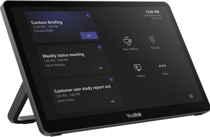 Produktbild Yealink MSFT - VC Room System RoomPanel-Plus Black