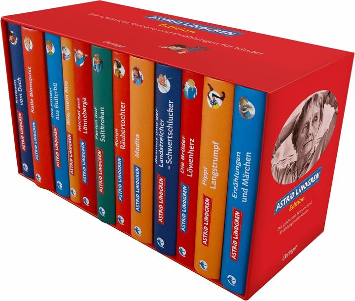 Produktbild Astrid-Lindgren-Edition Die schönsten Romane und Erzählung (Deutsch, Astrid Lindgren, 2008)