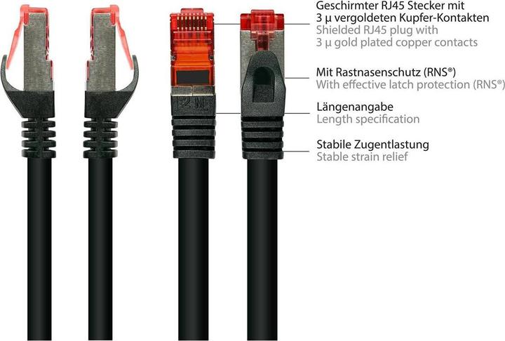 Actual product image Good Connections Alcasa (S/FTP, CAT6, 50 m)