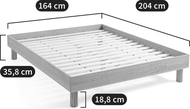 Actual product image La Redoute Interieurs Desna (160 x 200 cm)