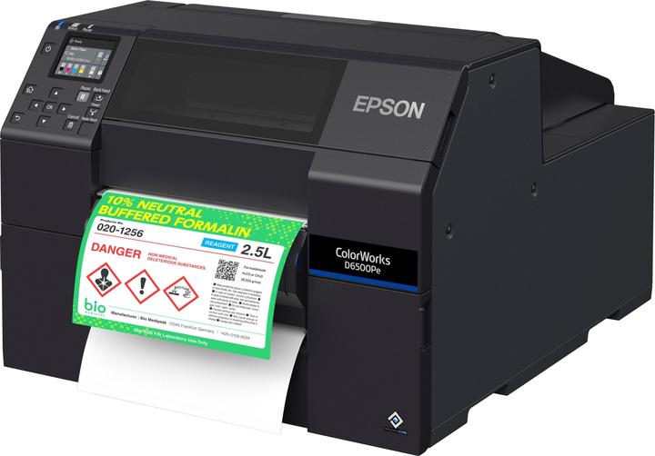 Actual product image Epson COLORWORKS CW-D6500PE LABEL INK (1200 dpi)