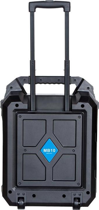 Produktbild Blaupunkt Audio System MB10 BT-MP3-RADIO-USB-SD-KARAOKE-MIKROFON-PILOT-AUX-600W (3.50 h, Akkubetrieb)