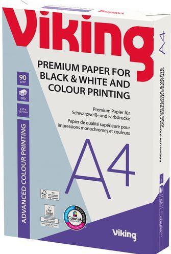 Viking Colour laser paper Colour Print White A4 90 g/m² 500 sheets (90 g/m², 500 x, A4)