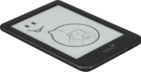 Produktbild tolino Shine (6", 16 GB, Schwarz)