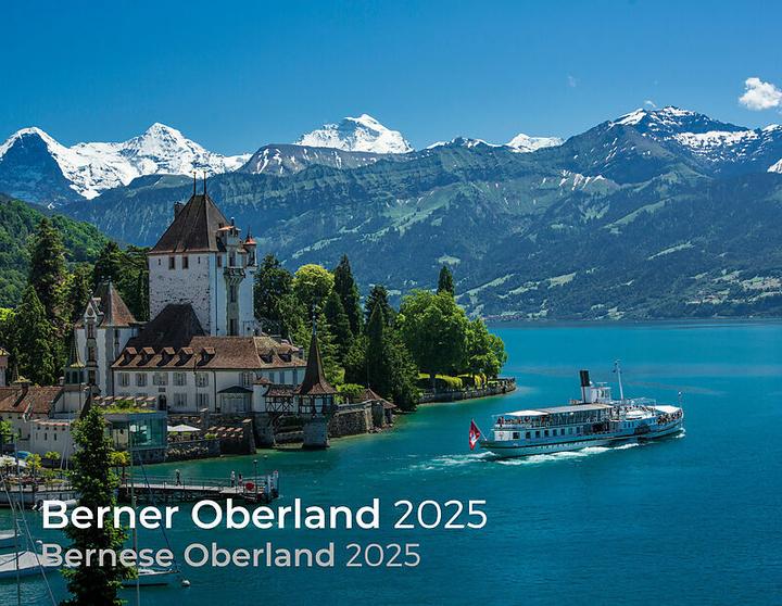 Actual product image Bernese Oberland Calendar 2025 (English, German)