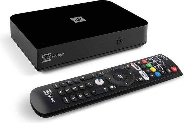 Produktbild Telesystem TELE System UP T2 4K Schwarz 4K Ultra HD 8 GB Wi-Fi Ethernet LAN Anschluss (8 GB, Android 10)