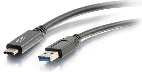 C2G 88833 USB Kabel USB 3.2 Gen 1 (3.1 Gen 1) USB C USB A (3 m, USB 3.2 Gen 1)
