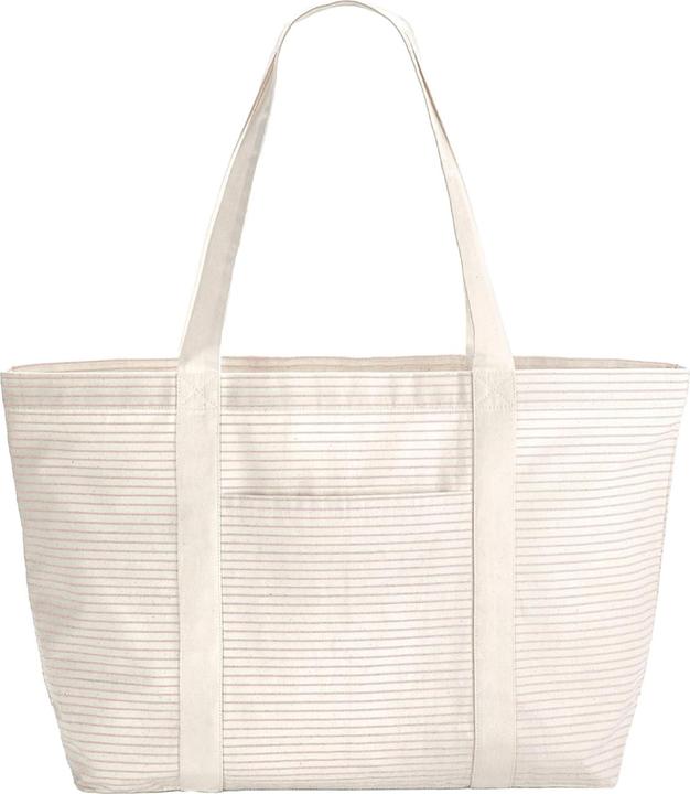 Westford Mill Einkaufstasche Mit Streifen BioBaumwolle (21 l)