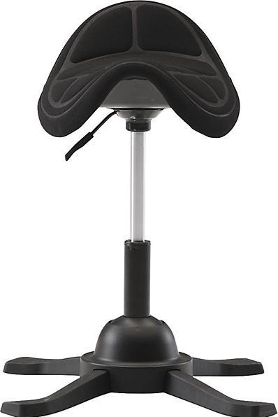 Actual product image kaiserkraft Saddle swivel stool, self-balancing