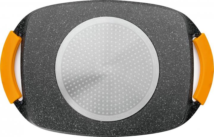 Produktbild Ibili Grillplatte Basic Stone 47 x 29 cm Grillen und Braten mit Steinplatte