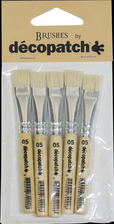 Actual product image Décopatch Brush Silk 5 (10 mm)