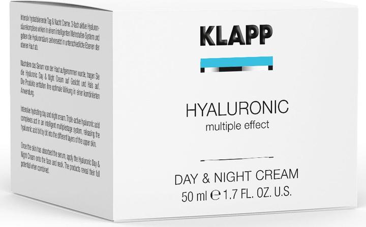 Actual product image Klapp HYALURONIC Day & Night Cream 50 ml (50 ml, 24h cream)
