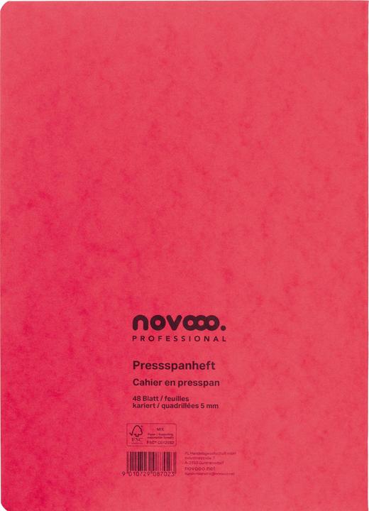 Produktbild Novooo Pressspanheft (A4, Kariert)