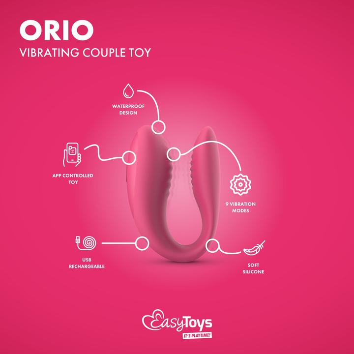 Actual product image Easytoys EasyConnect - Couple Vibrator app controlled