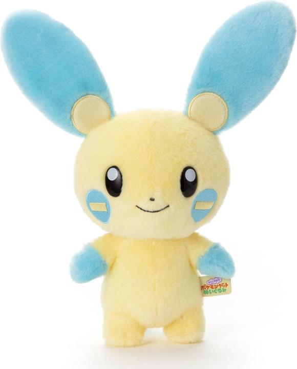 Actual product image Pokémon Minun Fluffy Plush - 25 cm (25 cm)