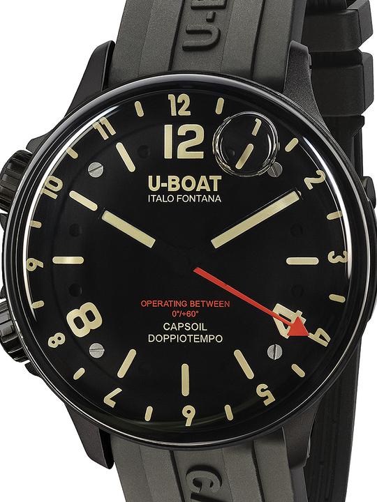 Produktbild U-Boat 8770/A Capsoil Qs. Doppotempo DLC 45mm 10ATM (Swiss Made, 45 mm)