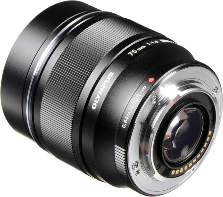 Actual product image Olympus OM System M.Zuiko ED 75mm 1:1.8 (Micro Four Thirds, Micro Four Thirds)