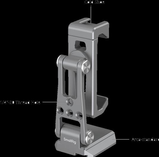 Immagine prodotto SmallRig Arca-Standard Phone Support 5338 (Accessori per gabbie)