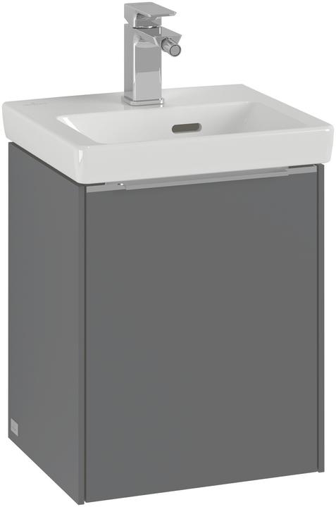 Villeroy & Boch Subway 3.0, Waschbeckenunterschrank, 351x429x309 mm, 1 Tür Anschlag (Scharnier) rec (35 x 31 x 43 cm)
