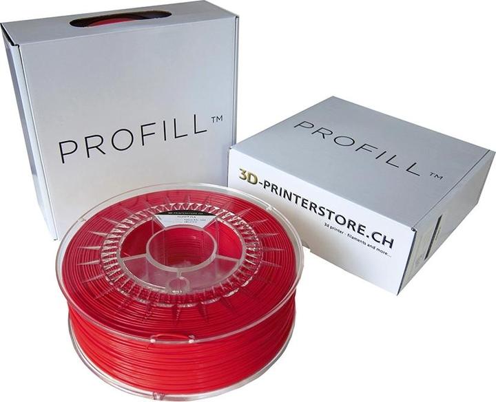 Image du produit 3d-printerstore.ch ASA ProFill Filament 2.85mm 1kg rouge sang (ASA, 2.85 mm, 1000 g, Rouge)
