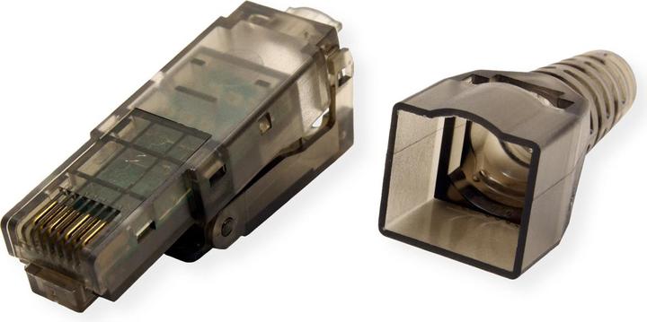 Actual product image Value field confect. RJ45 st. cat.6 UTP (Network cable plug)
