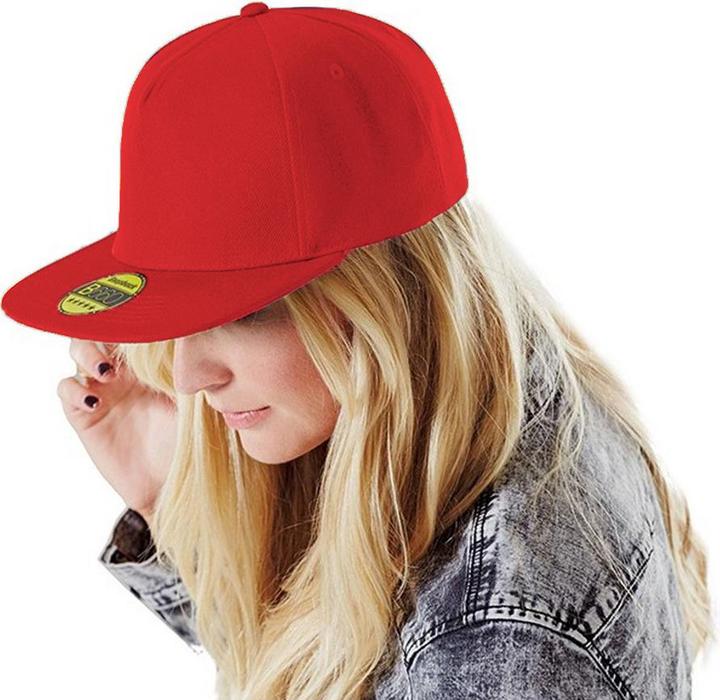 Immagine prodotto Beechfield Cappello da baseball con visiera piatta (confezione da 2) (Taglia unica)