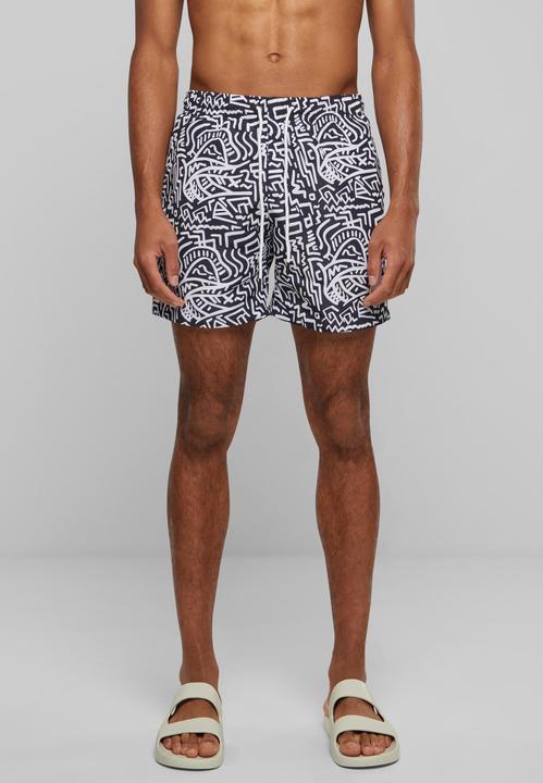 Produktbild Urban Classics Pattern Swim Shorts (XXL)