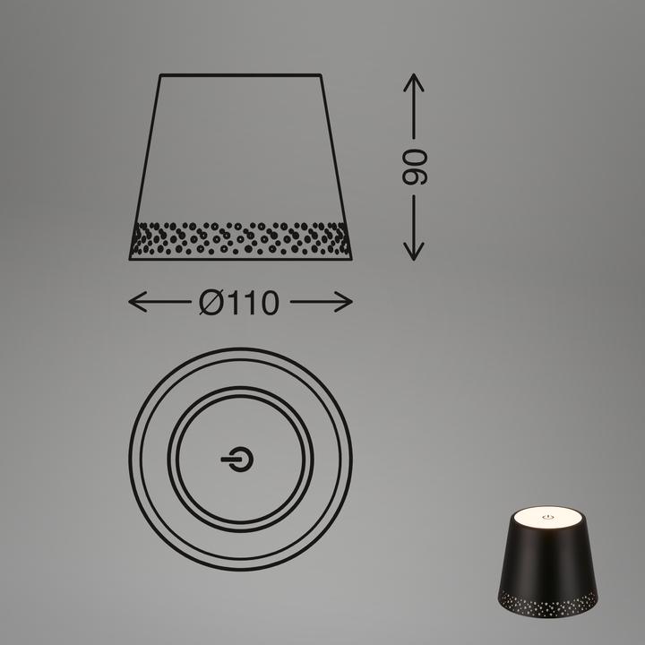 Image du produit Briloner Lumière de la bouteille (280 lm)
