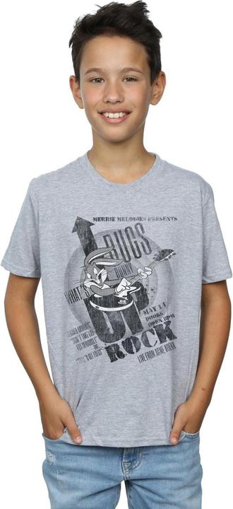 Actual product image Looney Tunes Boys Bugs Bunny What's Up Rock T-Shirt (140, 146)