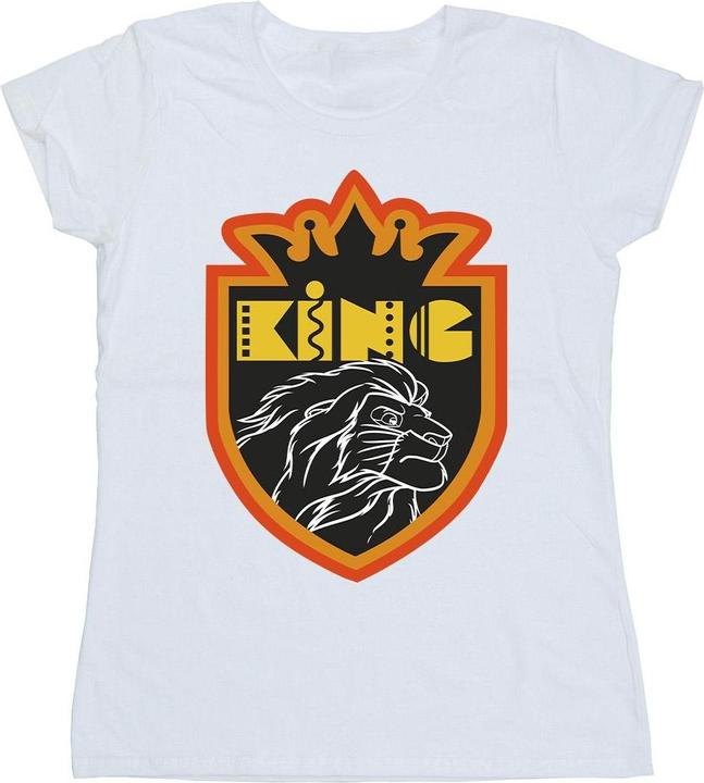 Actual product image Disney Womens/Ladies The Lion King Crest Cotton T-Shirt (XXL)