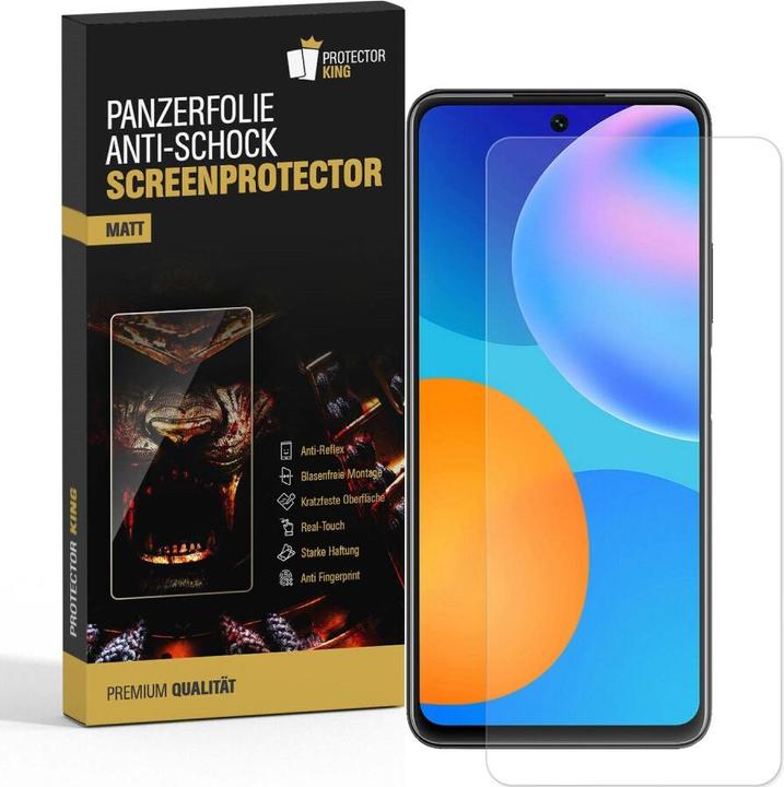 Produktbild Protectorking 6x Panzerfolie Anti-Shock matt entspiegelt (6 Stück, Huawei P Smart (2021))