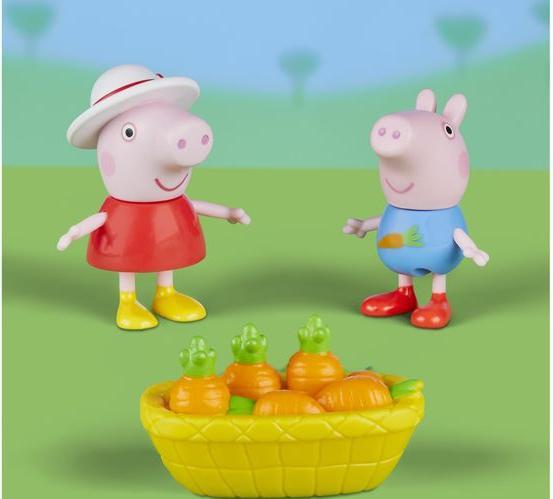 Produktbild Hasbro Peppa's Adventures Peppas Gartenspass, Vorschulspielzeug mit 2 Figuren und 3 Accessoires, f