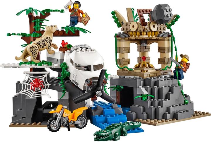 Produktbild LEGO Stadt - Dschungel-Forschungsstation (60161, LEGO City)