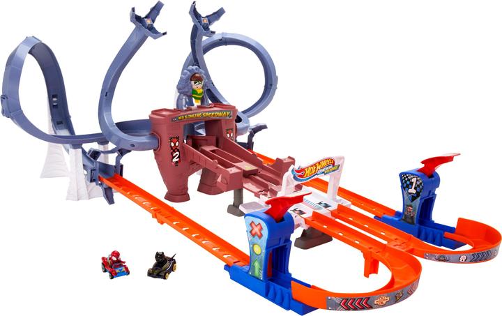 Actual product image Hot Wheels Pista Racerverse Spider-Man