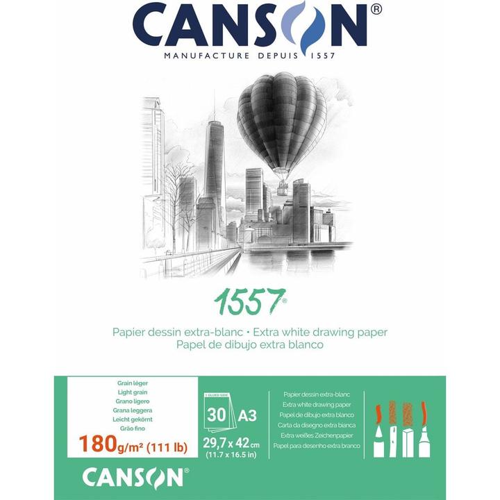 Produktbild Canson 1557 (A3, Blanko, Weicher Einband)