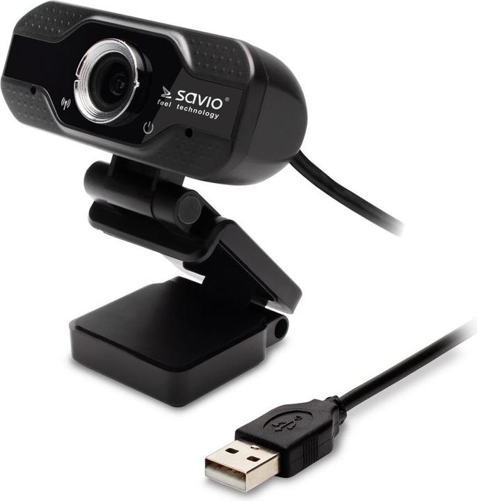 Actual product image Savio CAK-01 - 1920 x 1080 pixels - 30 fps - MP4 - BMP,JPG - USB - Black (2.10 Mpx)